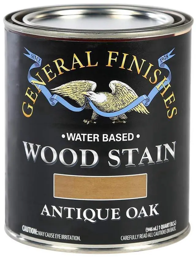 Main image of Water Based Wood Stain, 1 Quart, Antique Oak