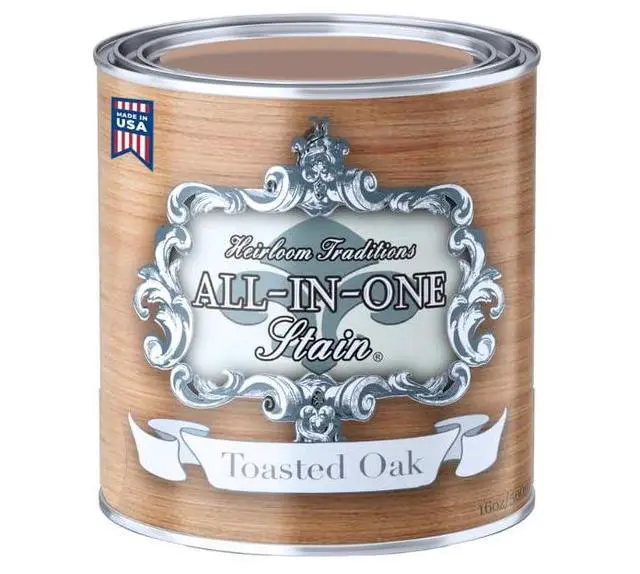 Main image of All-in-ONE Gel Stain - Toasted Oak (Faux raw Wood) - 16oz
