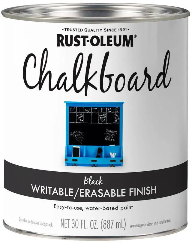Main image of 206540 Chalkboard Brush-On Paint, 30 oz, Black