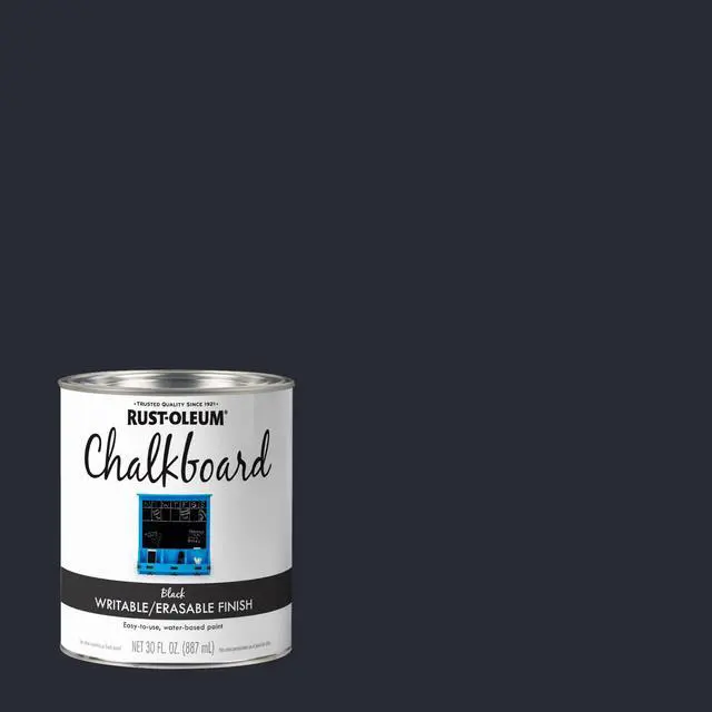 Alt view image 2 of 7 - 206540 Chalkboard Brush-On Paint, 30 oz, Black