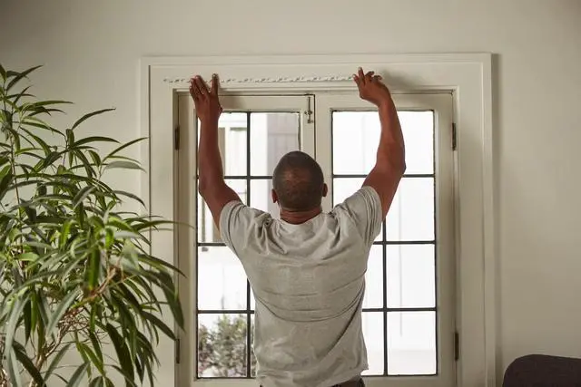 Alt view image 4 of 7 - MAX Strength Window Insulation Kit, Winter Window Seal Kit Fits up to 5 Windows, Heavy Duty Shrink Film Cuts to Size for Easy Indoor Installation, Window Tape Included,62 In. x 210 In., Clear
