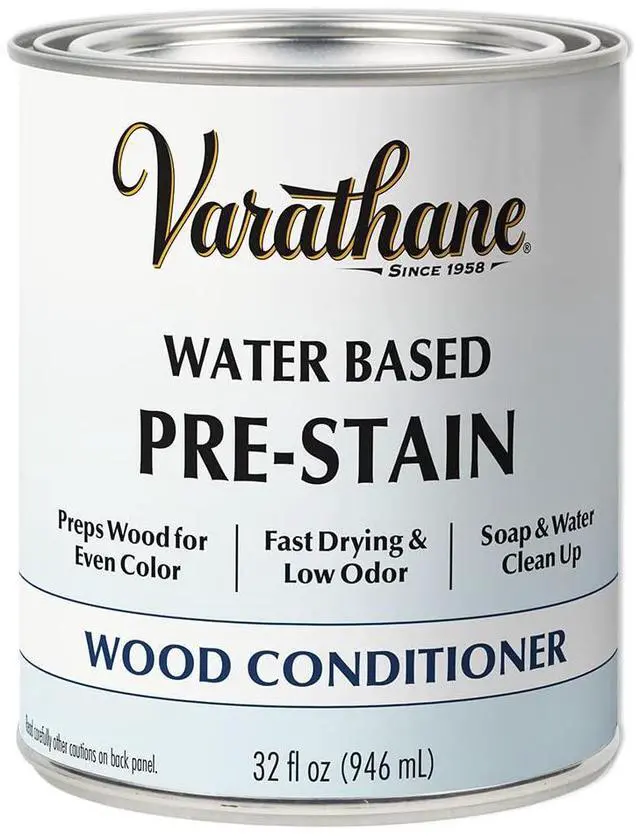 Alt view image 2 of 2 - Pre-Stain Wood Conditioner | Water-Based, Promotes Even Color Absorption, Prevents Blotching & Streaking, Softwoods & Porous Woods, Quart