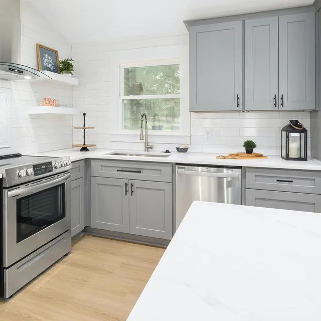 Alt view image 6 of 7 - Matte Black Pulls Cabinet Square Handles 3 Inch 30 Pack | 5 Inch Overall Length, Stainless Steel Design, Round Foot Base, Cabinet Hardware Pulls, for Kitchen and Drawers