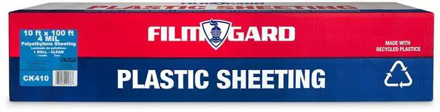 Main image of Berry Plastics Plastic Sheeting 4 mil x 10 ft. W x 100 ft. L Polyethylene Clear