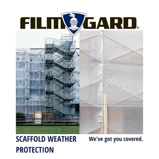Alt view image 5 of 6 - Berry Plastics Plastic Sheeting 4 mil x 10 ft. W x 100 ft. L Polyethylene Clear