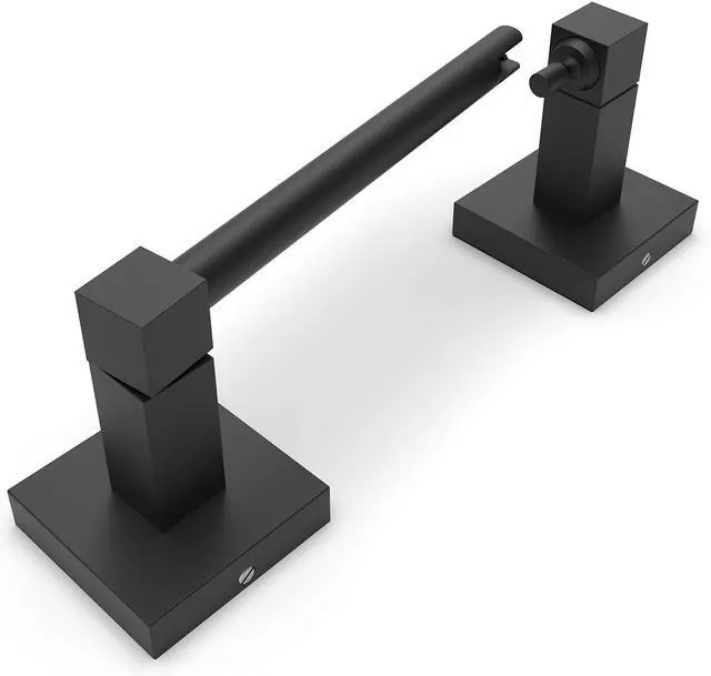 Main image of Matte Black Toilet Paper Holder Wall Mount for Bathroom