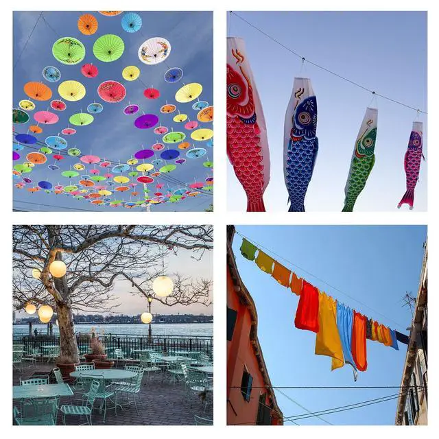 Alt view image 3 of 6 - Outdoor String Light Hanging Kit Includ 164 FT Nylon Rope Cable | 304 Stainless Steel Turnbuckle & Hooks,Globe Light Suspension Kits,Patio Lights Guide Wire,Enough Accessories,Use Manual