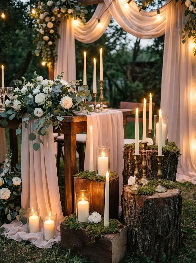Alt view image 7 of 7 - 48 Pcs Flameless LED Taper Candles Battery Operated Candles Bulk Realistic LED Candlesticks Flickering for Wedding Church Party Home Decor(Ivory,11 Inch,Classic Style)