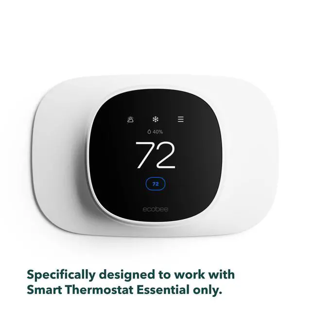 Alt view image 2 of 7 - Trim Plate for Smart Thermostat Essential - Thermostat Accessory | Trim Kit for Smart Thermostat Essential only