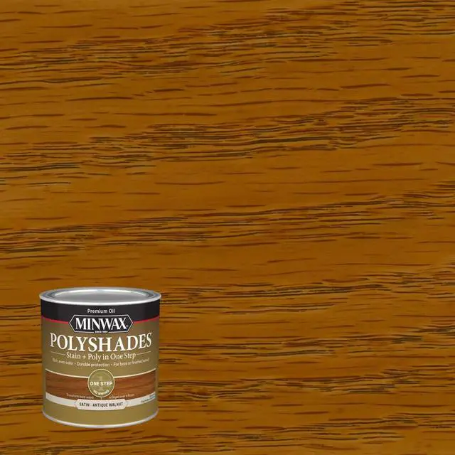 Alt view image 3 of 7 - PolyShades, Satin, Antique Walnut, 1/2 Pint