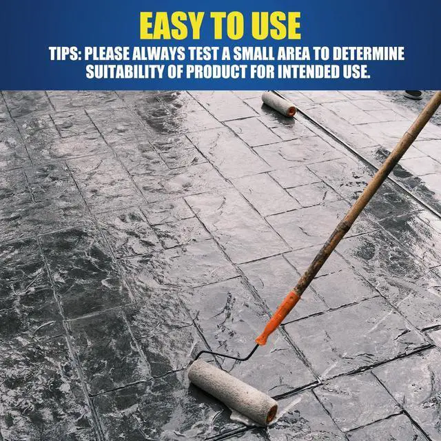 Alt view image 7 of 7 - Super Wet Look Stone Sealer-1 Gallon, Durable & Long-Lasting Protection with High Gloss Finsh, Stain Proof, Against Water Damage & Dissolved Salts Natural Stone Sealer for Sandstone, Driveways