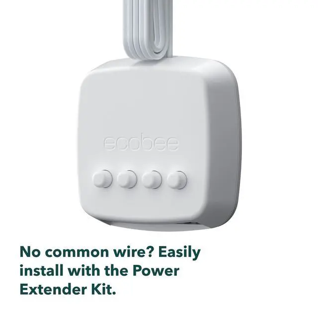 Alt view image 6 of 7 - Power Extender Kit C-Wire Adapter- Smart Thermostat Essential | C-wire solution for homes without common wire, 24 VAC systems only, QR code installation guide, DIY friendly