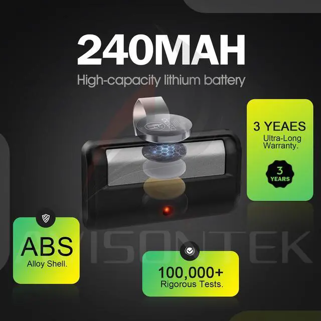 Alt view image 3 of 7 - 2-Pack 950ESTD Universal Chamberlain Garage Door Opener Remote | FCC Certified Compatible with 953ESTD 953EV 953EVC 953EV-P2 G953EV-P2 956EV 950CD 953CD 950CB 953CB