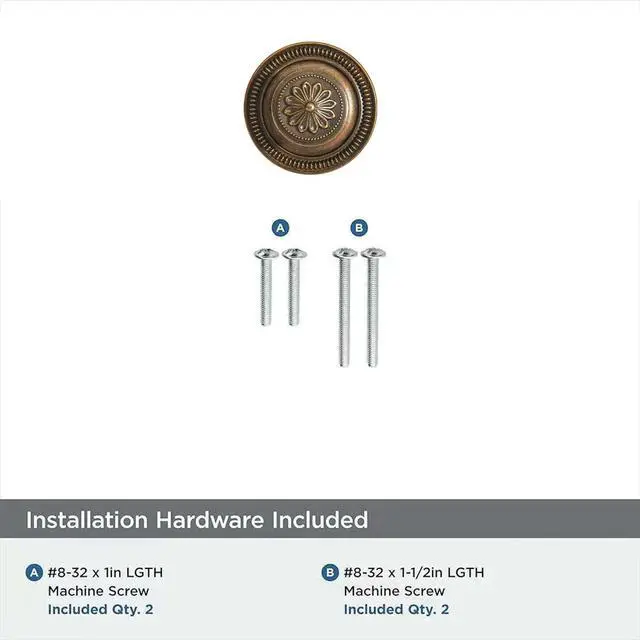 Alt view image 7 of 7 - 10 Pack 2.5 Inch Antique Brass Cabinet knobs with Backplate,Vintage Backplate for Drawer knobs, Bi-Fold Door Knobs
