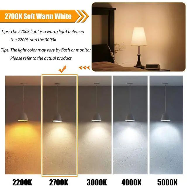 Alt view image 4 of 7 - 12 Pack Dimmable LED Light Bulbs 40 Watt Equivalent, ST19 Vintage E26 Edison Bulbs, 2700K Soft Warm White 4W LED Bulbs, Antique Filament Decorative Light Bulbs for Light Fixtures