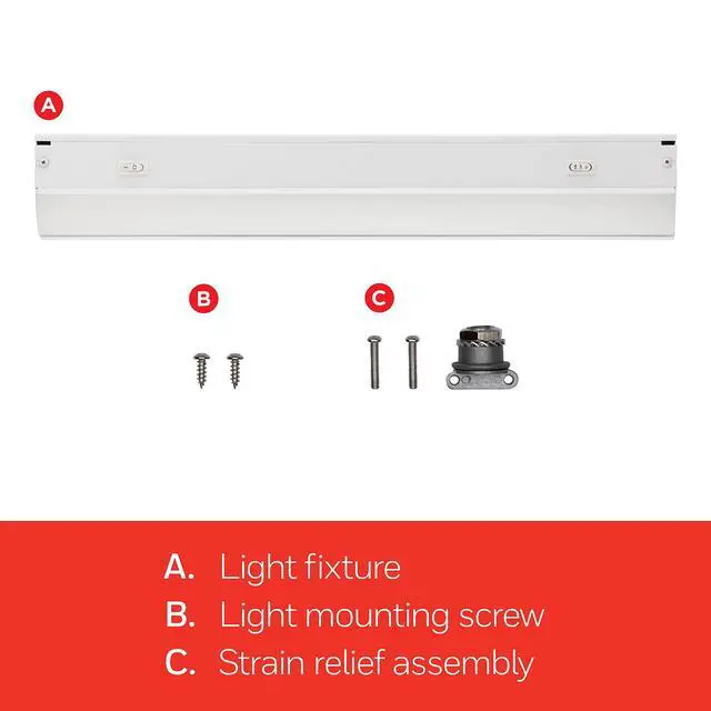 Alt view image 3 of 7 - 24 Inch Hardwired Under Cabinet Light, Dimmable 908 Lumens | 3 Color Temperatures from Soft White to Cool White Lighting, Linkable Under Cabinet Lighting for Kitchen ETL Listed
