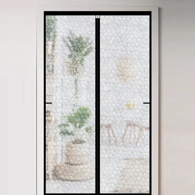 Main image of Magnetic Thermal Insulated Door Curtain 32 x 80 inch, Transparent Door Cover, Keep Warm in Winter Cool in Summer, Self Sealing, Pet and Kid Friendly