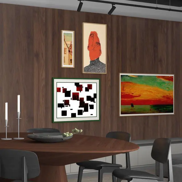 Alt view image 3 of 7 - Walnut Wood Contact Paper 16x354 inch Dark Brown Wood Wallpaper Peel and Stick Waterproof Removable Faux Wood Grain Vinyl Wrap Vintage Countertop Paper for Drawer Liner Cabinets Walls Desk
