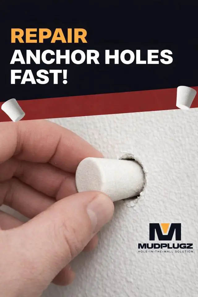 Alt view image 2 of 6 - FIX Drywall Anchor Holes Fast - Drywall Hole Repair Kit - No Mesh - No Spackle - Professional Small Hole Wall Patch Kit - 36 Plugs - Reusable Prep Tool - Quick and Easy