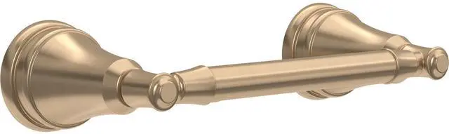 Main image of Mylan (1-Pack) Toilet Paper Holder Champagne Bronze Pivoting Tissue Roll Rod, Organization and Storage, Wall Mounteded Gold Bathroom Accessories MYN50-CZ