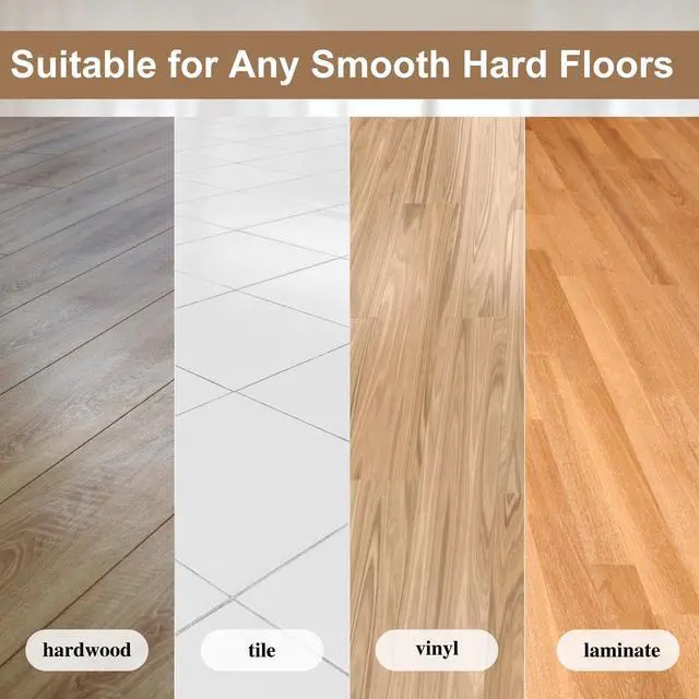 Alt view image 6 of 6 - Upgraded Felt Furniture Sliders for Hardwood Floors - 8 PCS 4" | Patented Groove Design, Furniture Movers Sliders, Easily and Safely Move Any Item, Floor Protection