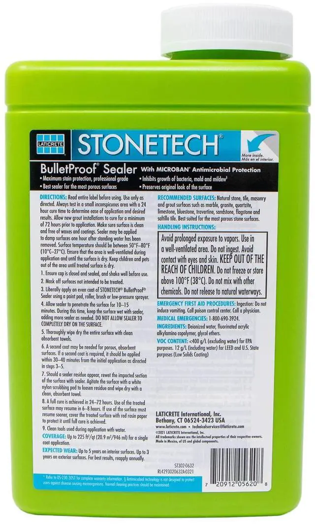 Alt view image 2 of 5 - Bulletproof Sealer,1 Pint/16OZ (473ML) Bottle