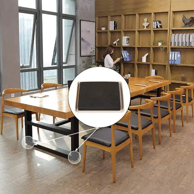 Alt view image 4 of 6 - Furniture Sliders for Carpet, 8 Pack 5" Furniture Movers Sliders, Heavy Duty Reusable Carpet Sliders, Furniture Glides for Sofa Bed Couch Fridge, Move Your Item Easy & Safely (Beige)