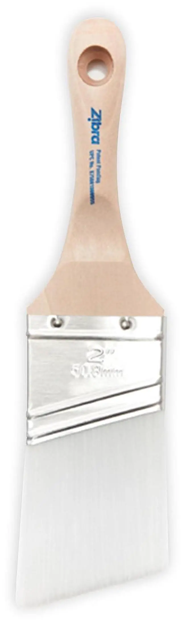 Main image of Precision Detail Paint Brush, Pro Grade, Angled for Cutting in, Trim and Furniture, 2-inch