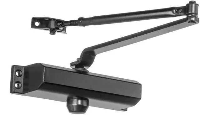 Main image of Door Closer, Commercial Hydraulic Closer, Self-Closing, Spring Size 2, Surface Mount, Sprayed Duronotic Bronze, Series 2000