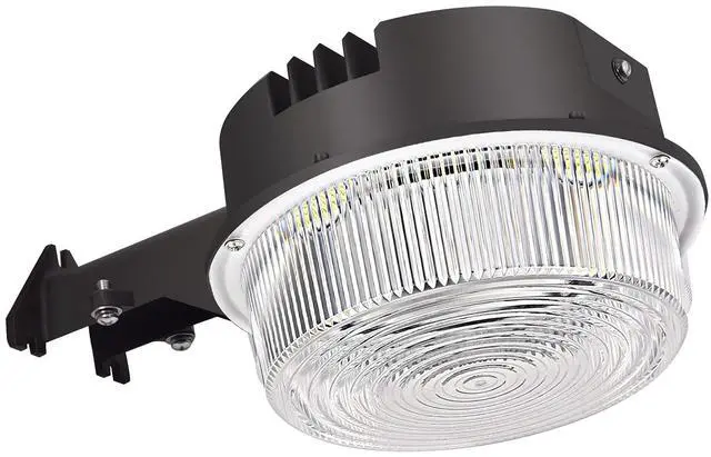 Main image of LED Barn Light Outdoor 50W Dusk to Dawn Yard Light Aluminum 5000K | Area Light with Photocell Ultra Bright Daylight 7,500lm, 500W MH/HPS Replacement 100-277V IP65 Waterproof, ETL Listed