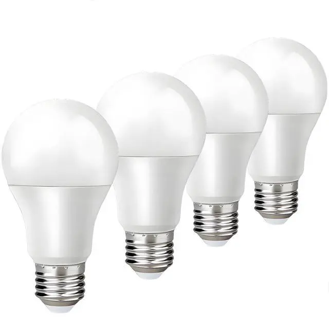 Main image of 4-Pack 3-Way LED Bulbs 50-100-150W equivalent,5000K Daylight, A19 E26 | 5/10/15W, 700/1400/2100 lumens. Perfect for bedroom, living room, study room. 3-way socket only. Not for dimmers