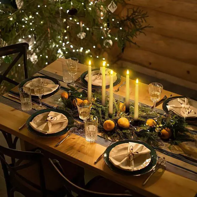 Alt view image 3 of 7 - 12 Pcs Flameless Taper Candles with Remote Timer Dimmer, 11 inches Ivory Taper Candles Battery Operated, Plastic LED Candlesticks with Flickering Flame for Halloween Christmas Church Wedding