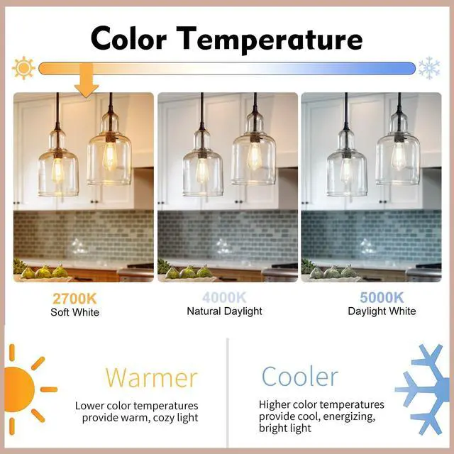 Alt view image 6 of 7 - 10-Pack Shatter Resistant LED Edison Light Bulbs 60W Equivalent | Dimmable ST58 Vintage Light Bulbs, E26 Medium Base, 6W, 800LM, 2700K, 80+ CRI, Antique Decorative Filament LED Bulb