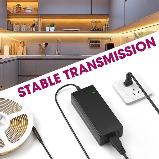 Alt view image 7 of 7 - 24V 60W Power Supply,2.5A UL-Listed LED Adapter,Class 2 | 100-240V AC to 24V DC 2.5A Converter Lighting Transformers for LED strip lights,CCTV cameras,lighting transformers