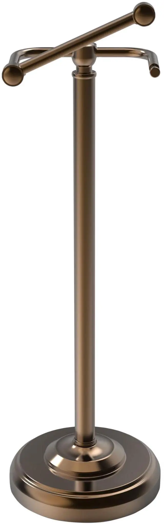 Main image of Toilet Paper Holder Stand, Bronze Toilet Paper Holder Free Standing, Post Pivoting Design & Stable Weighted Base SUS304 Stainless Steel for Bathroom (Mega Roll)
