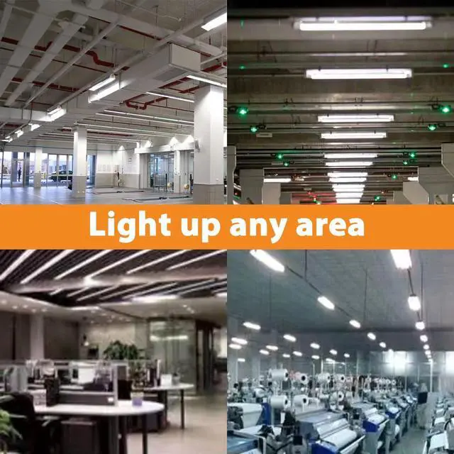 Alt view image 7 of 7 - 18 Inch F15T8/CW T8 15W Fluorescent Light Bulb Cool White, F15T8/SP41 Replacement Bulb for Garage, Office, Kitchen Under-Cabine, G13 Base 6 Count