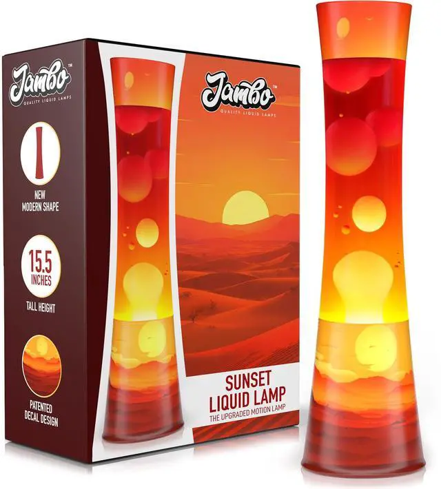 Main image of 15.5" The Upgraded Motion Lamp, Sunset Decal Motion Light, Beautiful Home Decor, Living Room Bedroom Lamp, Relaxing Nightlight for Teens, Kids & Adults