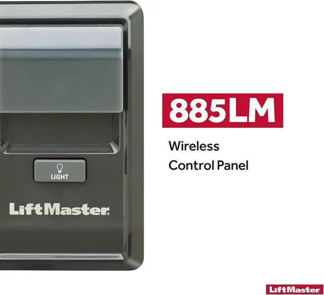 Alt view image 2 of 6 - 885LM Security+ 2.0 Garage Door Opener - Compatible with Security+ 2.0 Garage Door openers & Private Label Garage Door openers Made After 2011 Having a Round Yellow Learn Button