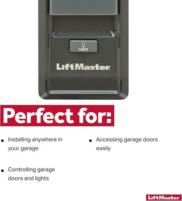 Alt view image 6 of 6 - 885LM Security+ 2.0 Garage Door Opener - Compatible with Security+ 2.0 Garage Door openers & Private Label Garage Door openers Made After 2011 Having a Round Yellow Learn Button