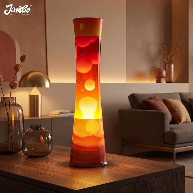Alt view image 2 of 7 - 15.5" The Upgraded Motion Lamp, Sunset Decal Motion Light, Beautiful Home Decor, Living Room Bedroom Lamp, Relaxing Nightlight for Teens, Kids & Adults