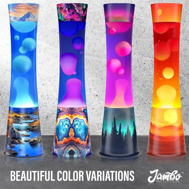 Alt view image 7 of 7 - 15.5" The Upgraded Motion Lamp, Sunset Decal Motion Light, Beautiful Home Decor, Living Room Bedroom Lamp, Relaxing Nightlight for Teens, Kids & Adults