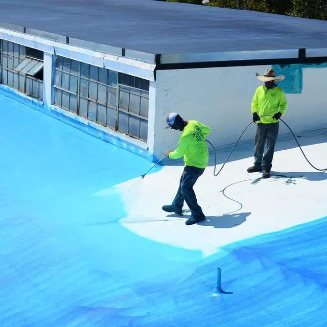 Alt view image 7 of 7 - Blue Max Liquid Rubber Waterproofer, 1 Gallon, Blue | Ideal for waterproofing above & below grade foundations, basements, roofs, floors & more