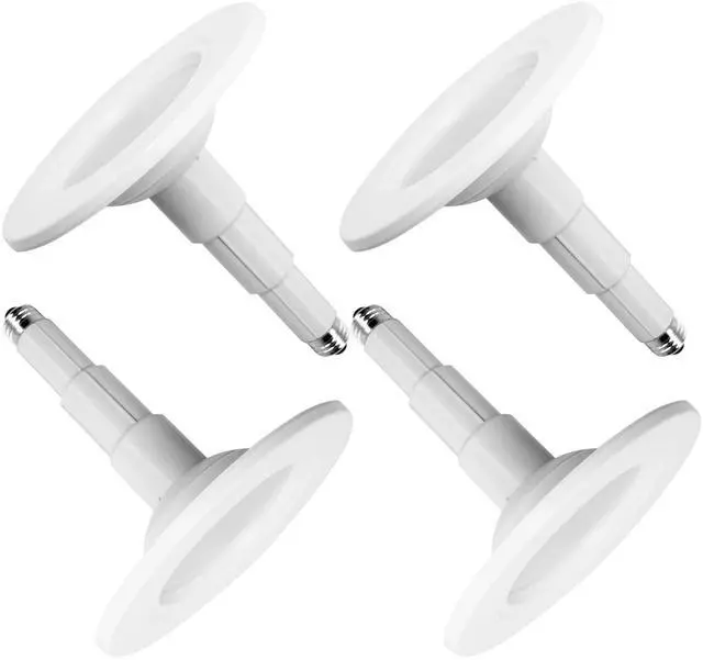 Main image of 5/6" LED Retrofit Recessed Lighting, Adjustable Can Light Downlight | 800LM 5000K Daylight,Adjustable Height Design, Dimmable,E26 Base, Flat Trim, Can Light Replacement In Indoor,4Pack