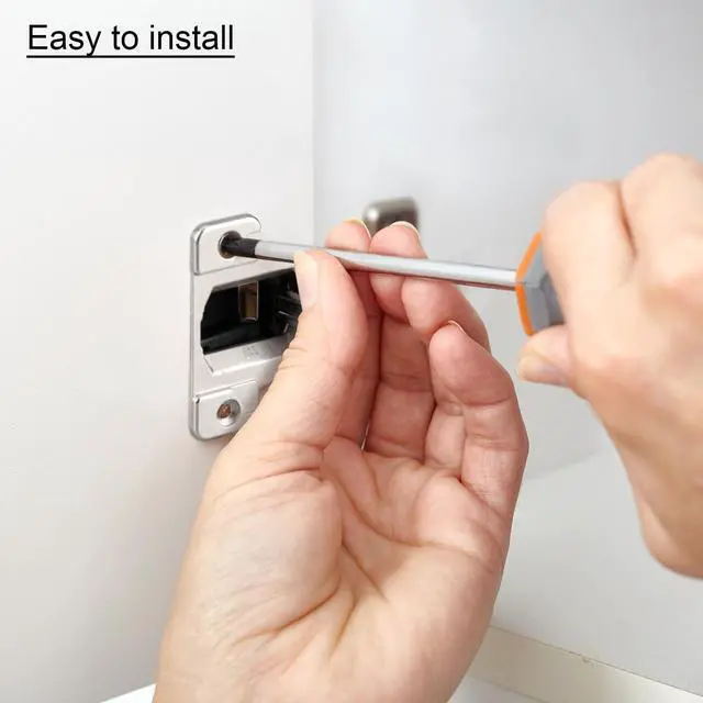 Alt view image 4 of 6 - Replacement for Blum 30.310-11.02 Compact 33 Cabinet Hinges, 8-Pack | 110-Degree Screw-On Self-Closing Cabinet Hinges, 33.3600, Compatible with Blum 33 and 31 Series, Mounting Plates Not Included