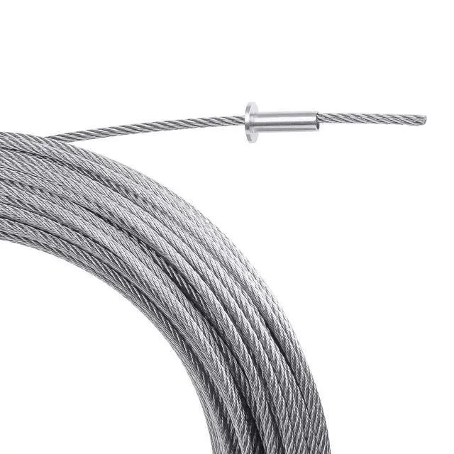 Alt view image 5 of 7 - 120 Pack Stainless Steel Protector Sleeves for 1/8" 5/32" or 3/16" Deck Cable Railing, for Wood/Composite Posts, T316 Marine Grade
