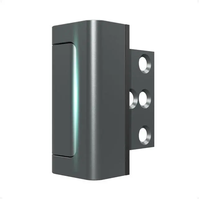 Main image of Home Security Door Reinforcement Lock, Childproof Safety Latch | 1Pack Top Door Lock Stopper for Toddlers Safety, Prevents Home Unauthorized Entry, Aluminum Construction, Withstands 800lbs