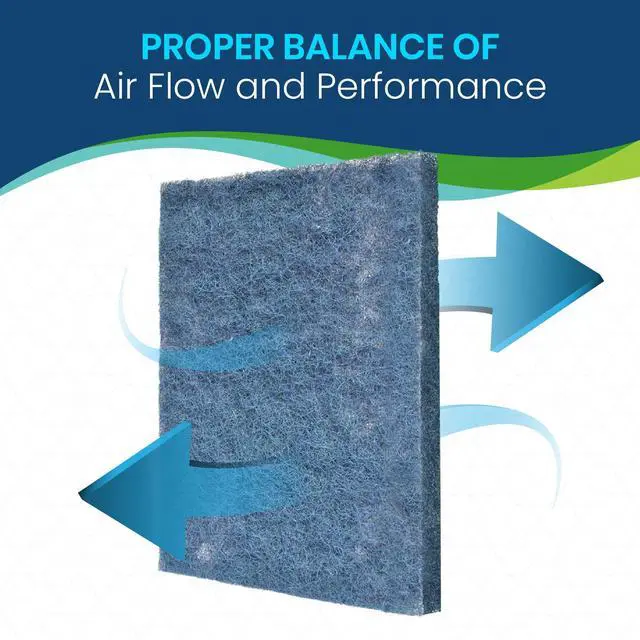 Alt view image 5 of 7 - 19.5x28 Natural Fiber Hog Hair Furnace Door Filter | for Mobile, Manufactured and Modular Homes, Made in USA