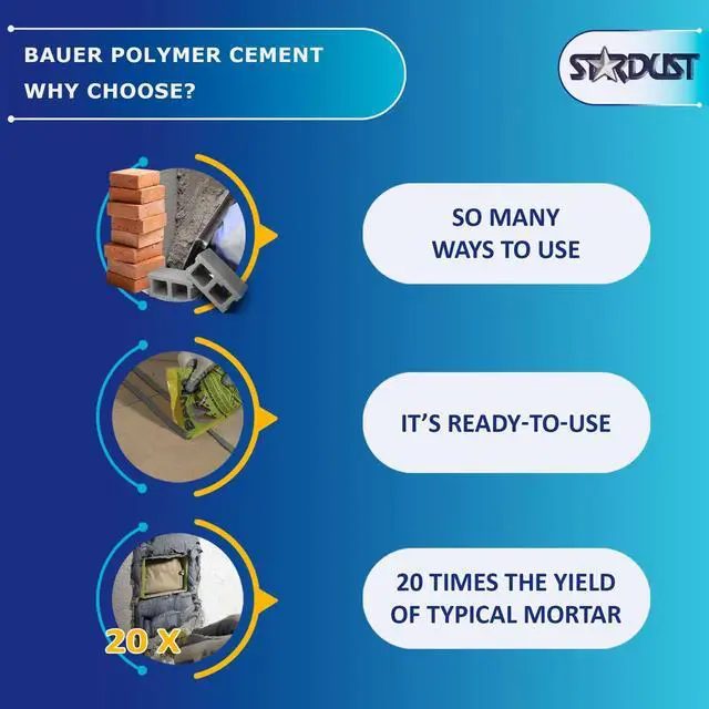 Alt view image 4 of 7 - Instant Polymer Cement, Ready-to-Use, 2kg | Alternative to Mortar & Adhesives, Versatile Concrete & Stone Tile Crack Repair, Brick Repair, Convenient, Durable