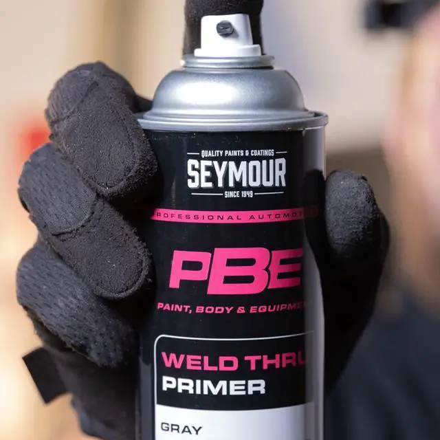 Alt view image 5 of 7 - 20-1675 PBE Professional Primer, Self Etching/Weld Through Gray | Zinc-enhanced primer etches bare metal and aluminum; corrosion protection for welded auto body panels, to 250F