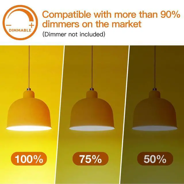 Alt view image 7 of 7 - LED Replacement Bulbs S14 15-Pack 1W E17 Waterproof Shatterproof | Commercial Grade Quality, LED Dimmable Compatible Clear Plastic E17 Screw Base for Our Outdoor String Light